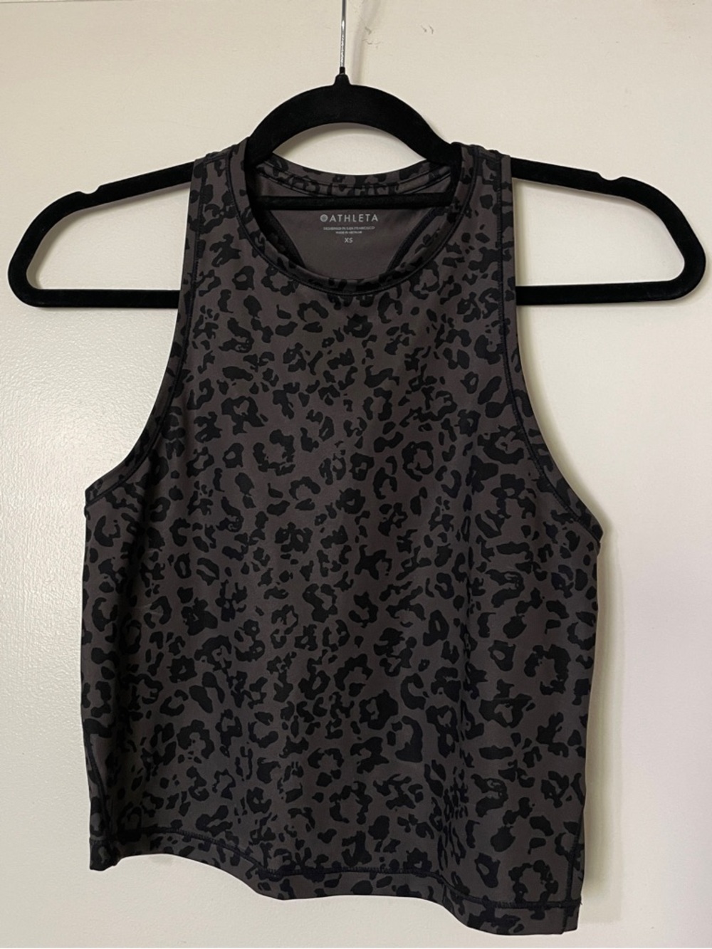 Athleta Leopard Print Tank Top